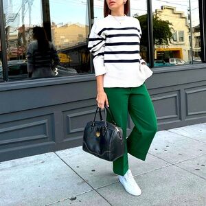 Zara ANKLE PANTS GREEN
SIZE S